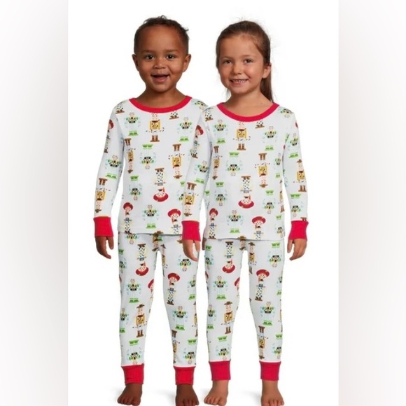 Disney Pixar~Toy Story Nutcrackers~Unisex LS 2-Piece Pajama Set~Size 4T~EUC - Picture 2 of 10